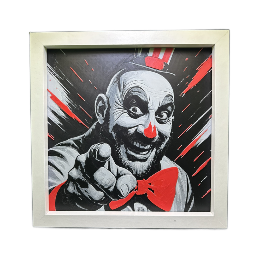 Captain Spaulding – House of 1000 Corpses 3D Printed Fan Art