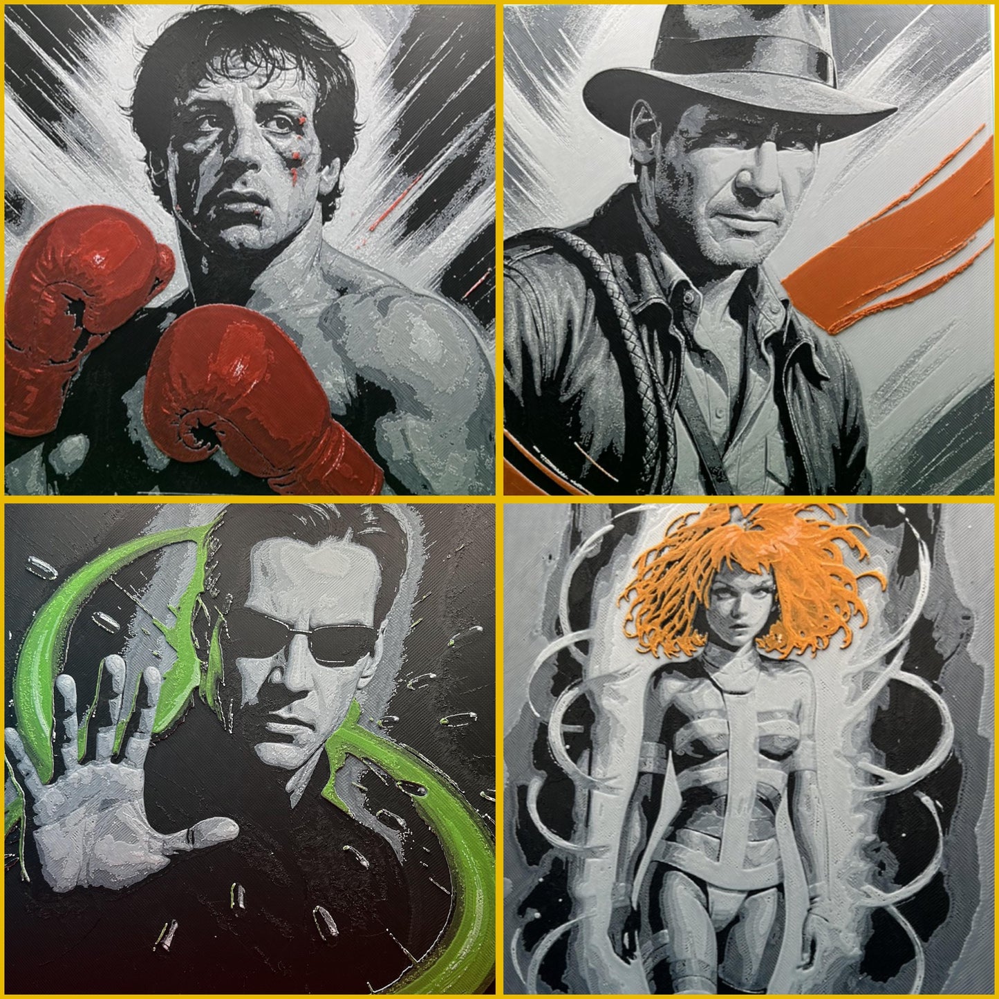 Mulder & Scully – The X-Files Printed Fan Art