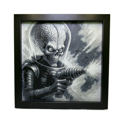 Mars Attacks Alien - 3D Printed Fan Art