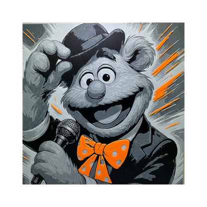 Fozzy Bear - The Muppets Printed Fan Art