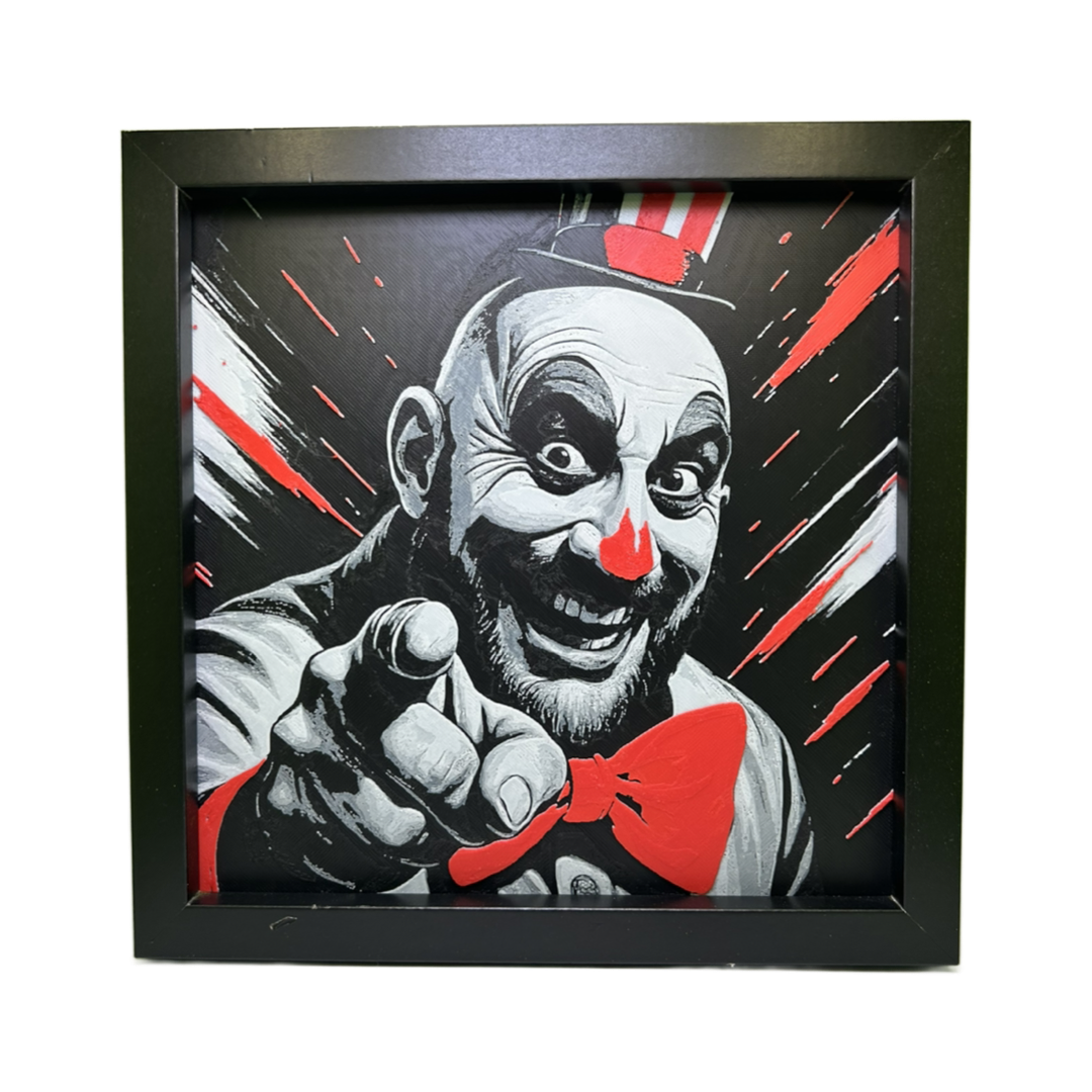 Captain Spaulding – House of 1000 Corpses 3D Printed Fan Art