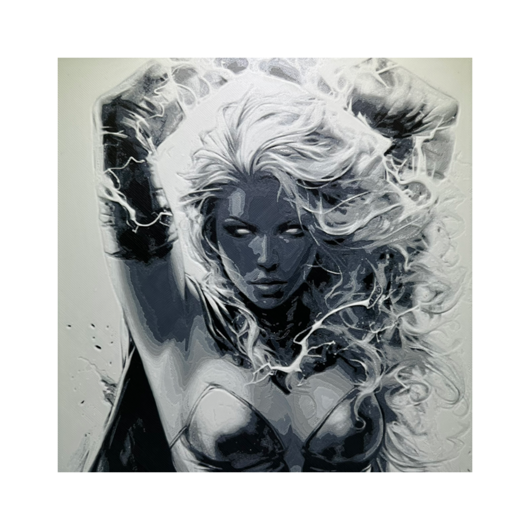 Storm 3D Printed Fan Art