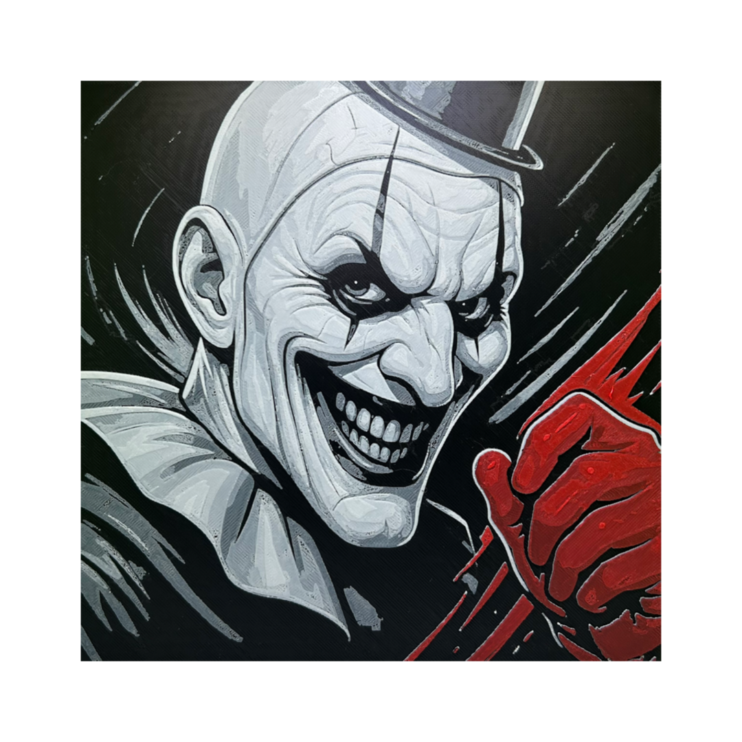 Art the Clown – Terrifier 3D Printed Fan Art