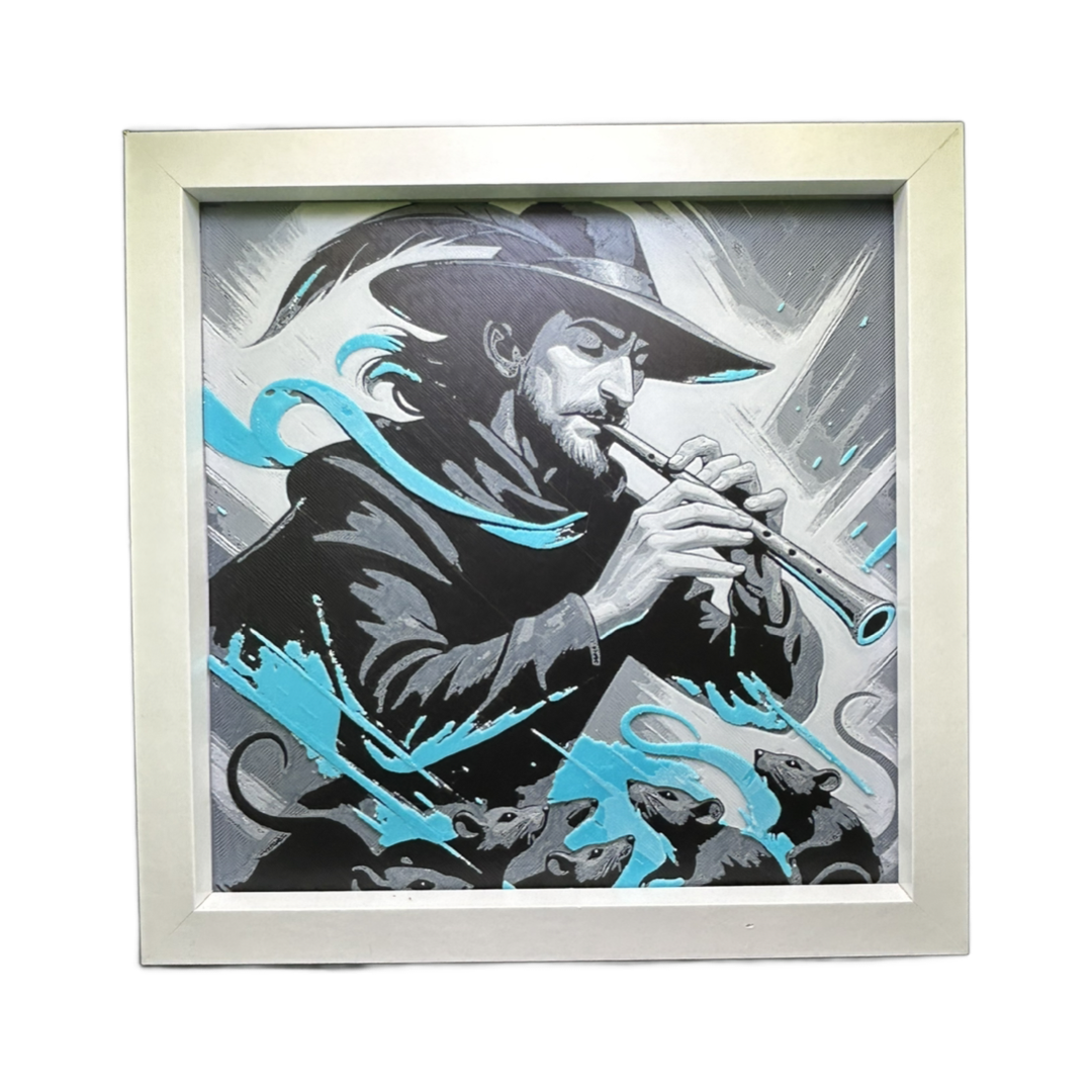 The Pied Piper 3D Printed Fan Art