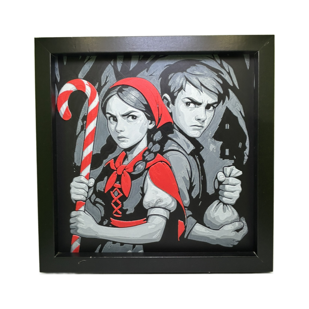 Hansel and Gretel 3D Printed Fan Art