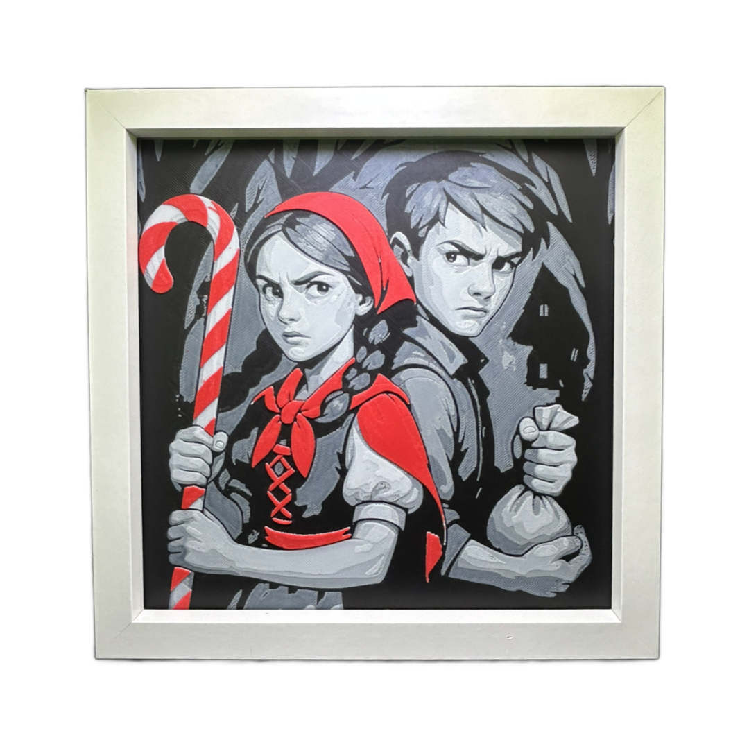 Hansel and Gretel 3D Printed Fan Art