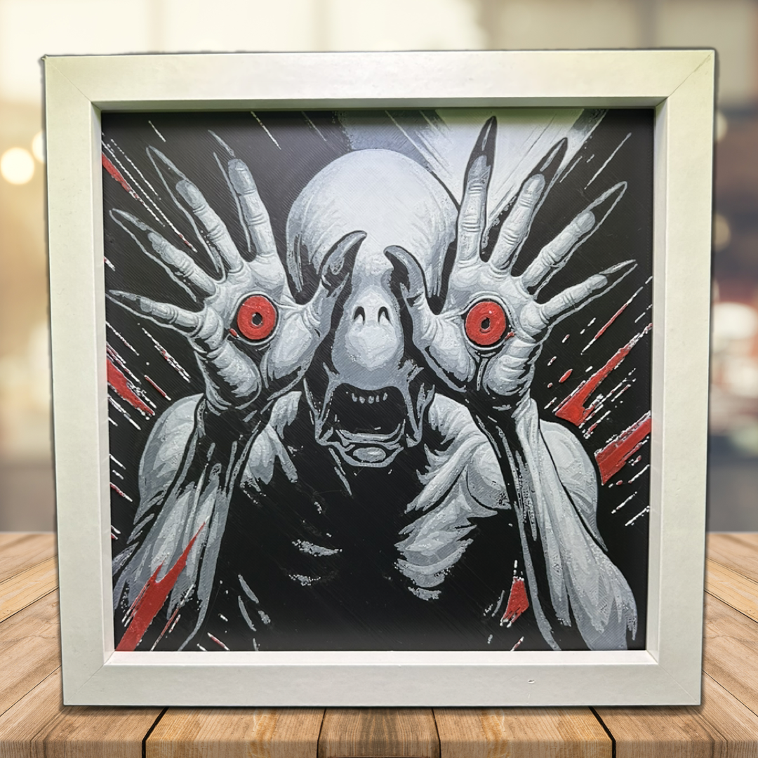 The Pale Man – Pan’s Labyrinth 3D Printed Fan Art
