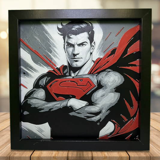Superman V2 3D Printed Fan Art