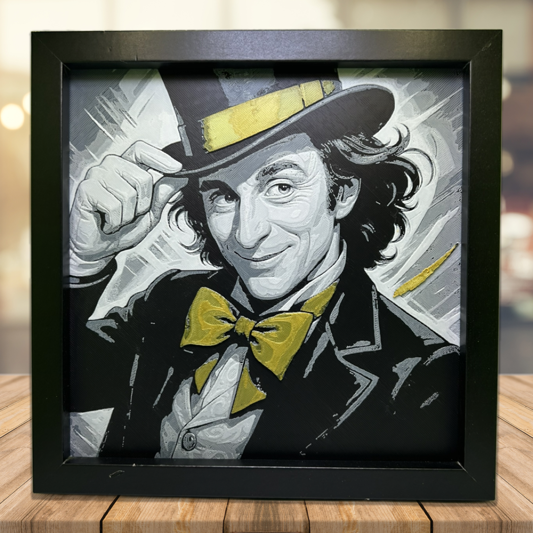 Willy Wonka 3D Printed Fan Art