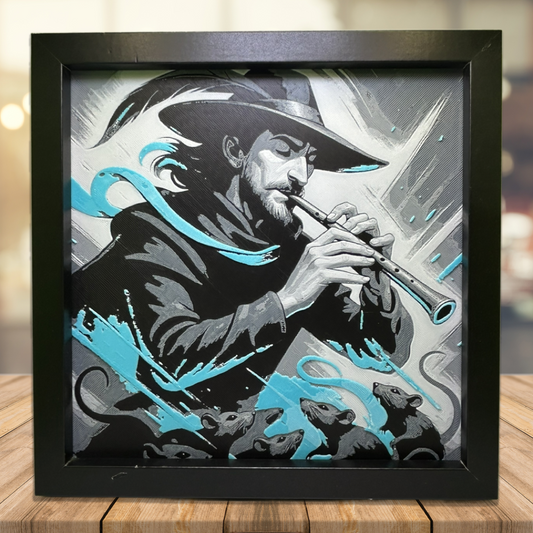 The Pied Piper 3D Printed Fan Art