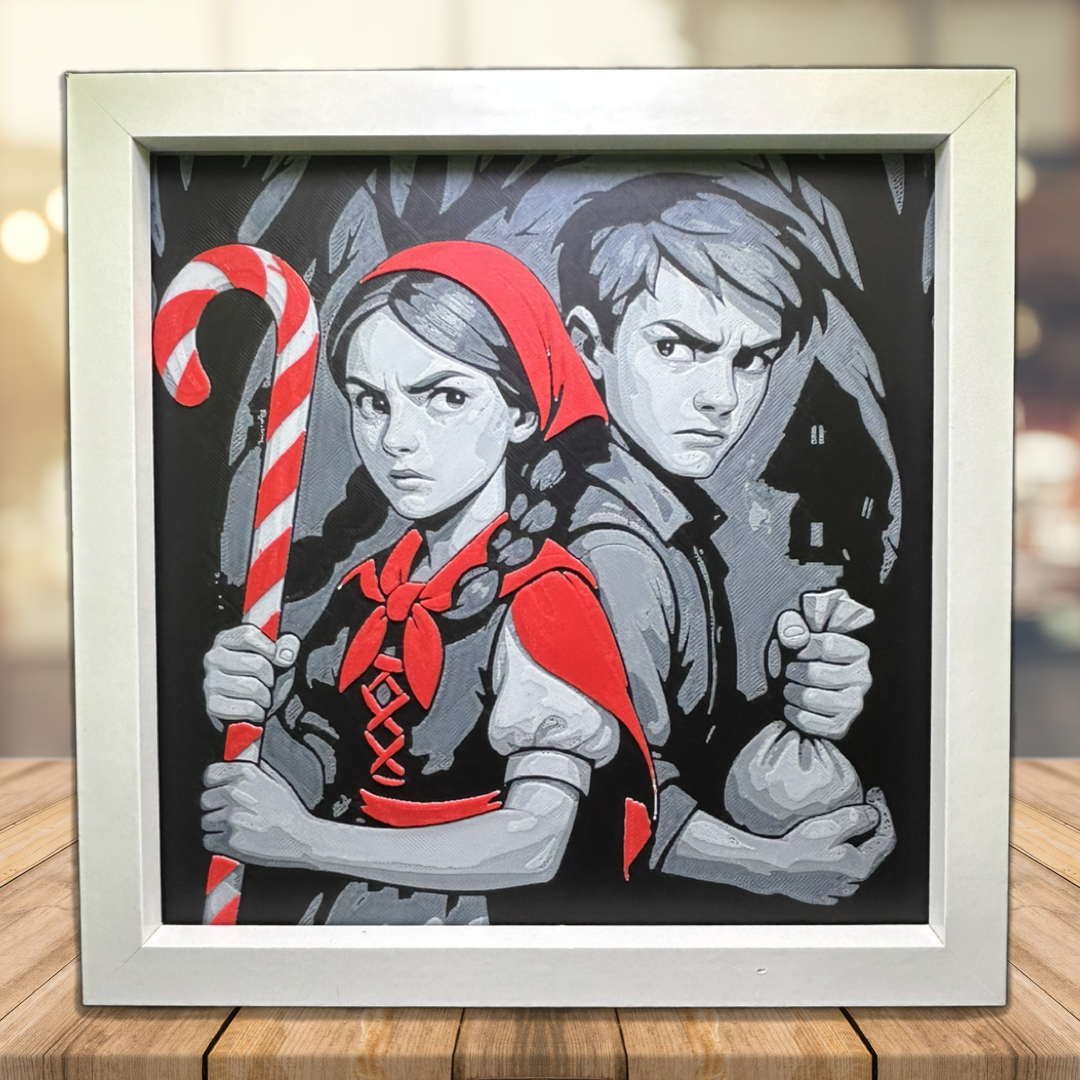 Hansel and Gretel 3D Printed Fan Art