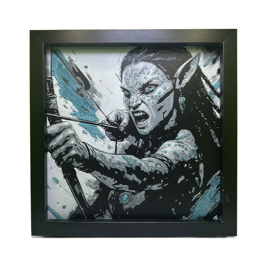 Neytiri - Avatar 3D Printed Fan Art