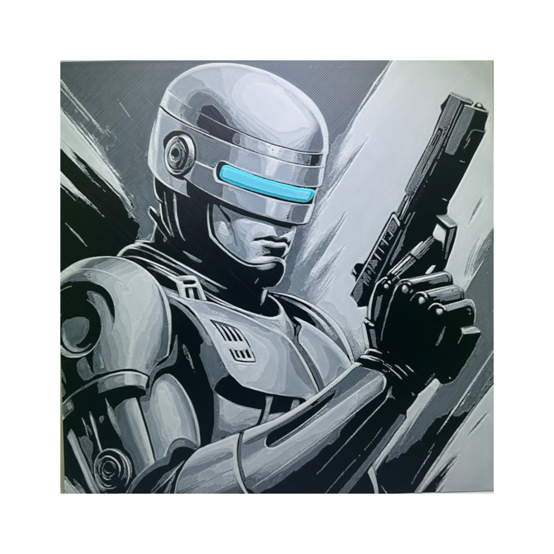 RoboCop 3D Printed Fan Art