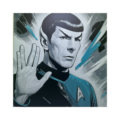 Spock - Star Trek Printed Fan Art