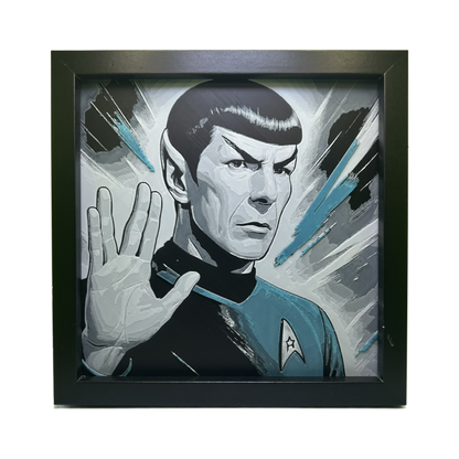 Spock - Star Trek Printed Fan Art