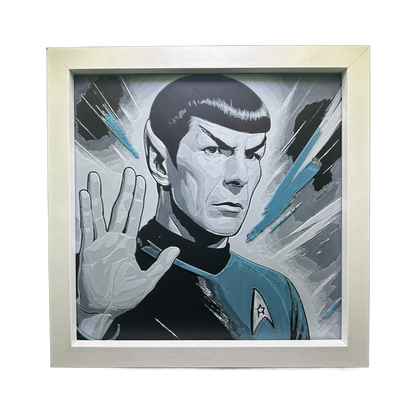 Spock - Star Trek Printed Fan Art