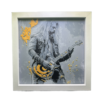 Zakk Wylde 3D Printed Fan Art