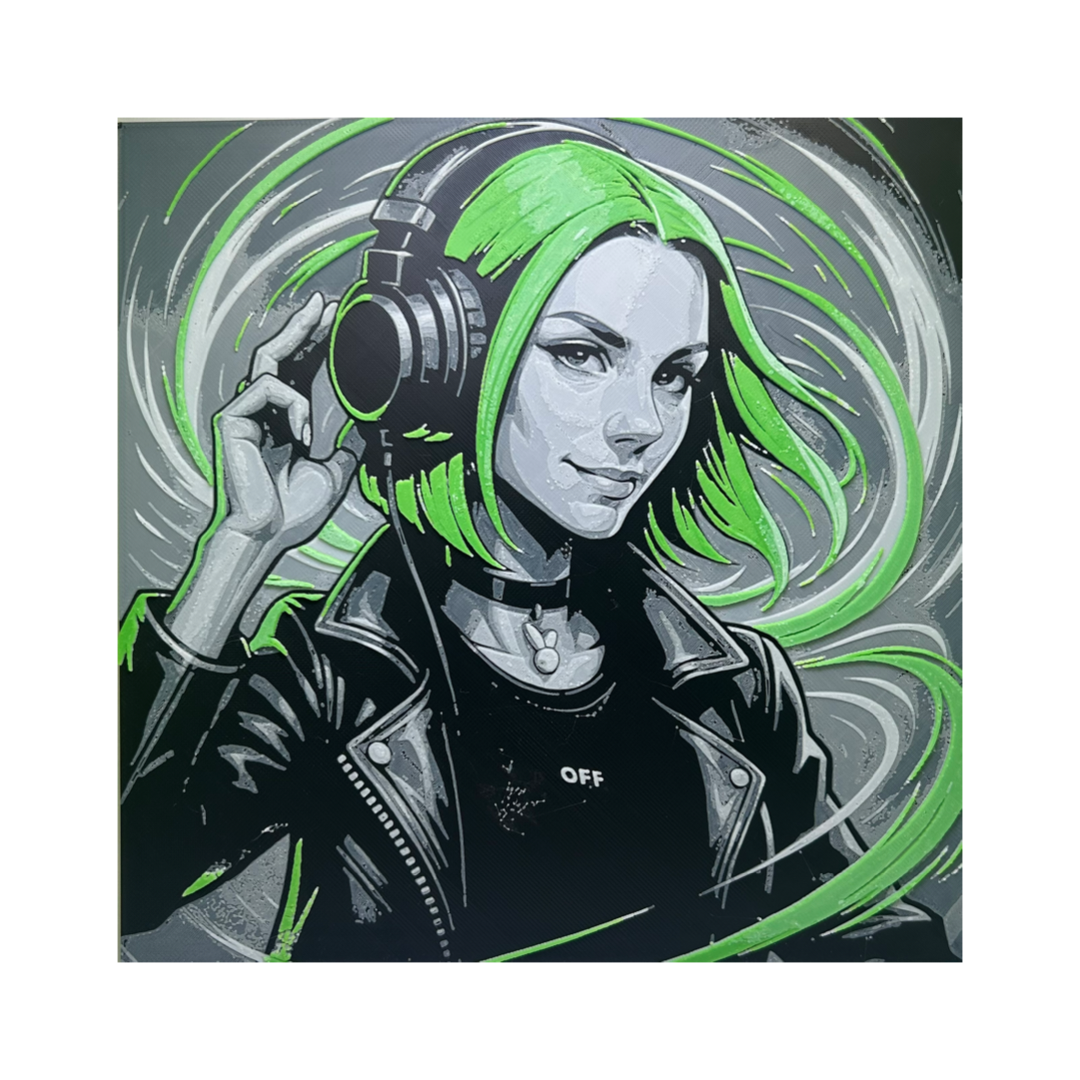 Miss Monique 3D Printed Fan Art