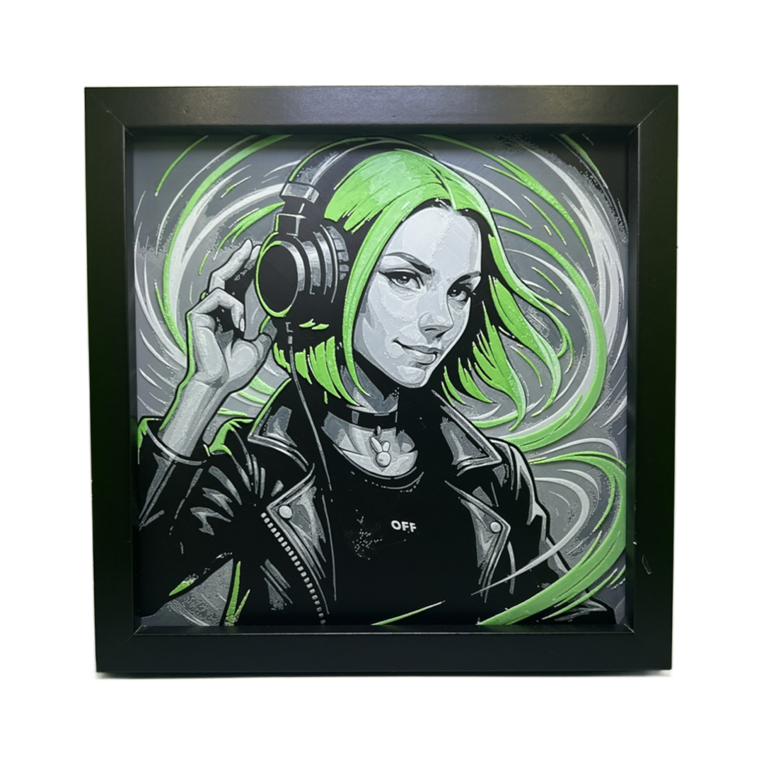 Miss Monique 3D Printed Fan Art