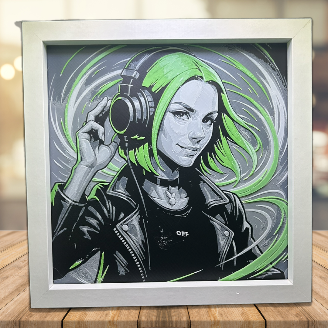 Miss Monique 3D Printed Fan Art