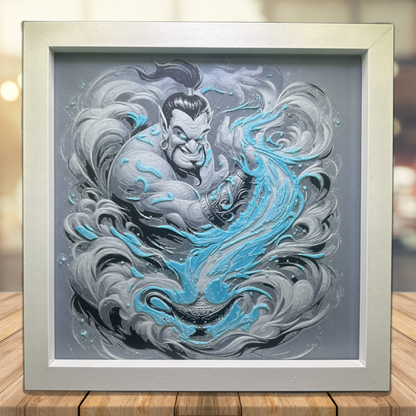 Genie - Aladdin 3D Printed Fan Art