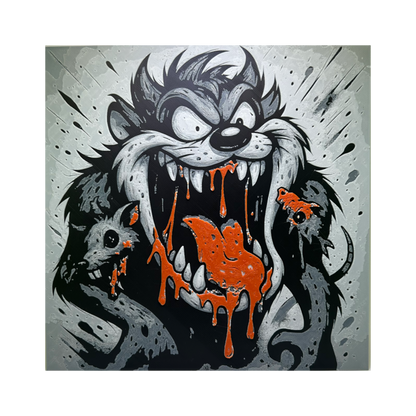 Taz - Rat Fink Style 3D Printed Fan Art