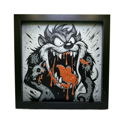 Taz - Rat Fink Style 3D Printed Fan Art