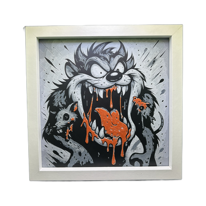 Taz - Rat Fink Style 3D Printed Fan Art