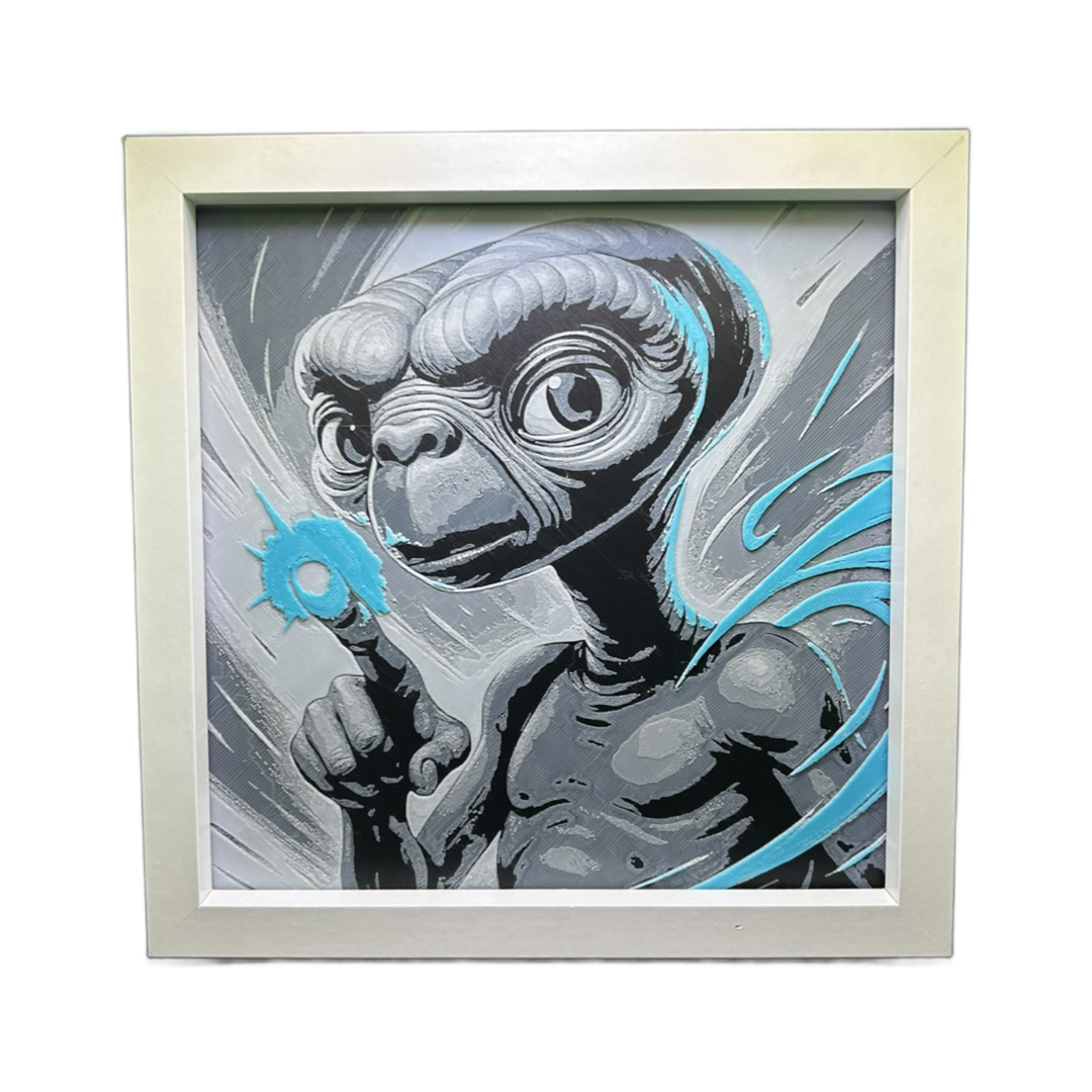 E.T. 3D Printed Fan Art