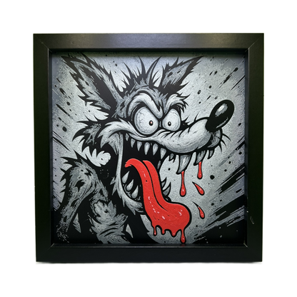 Wile E Coyote - Rat Fink Style 3D Printed Fan Art