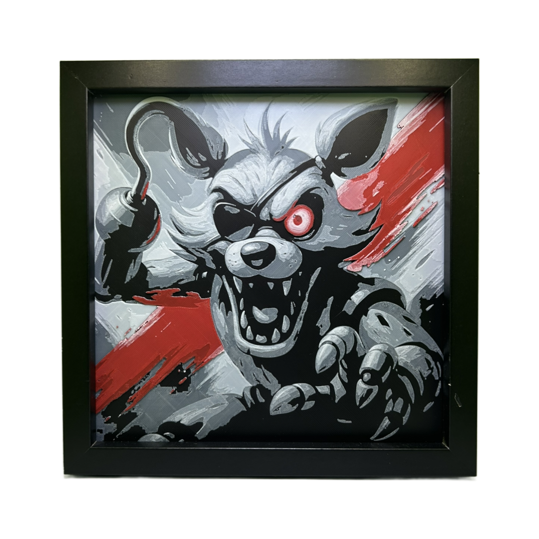 Foxy the Pirate - Five Nights at Freddy’s 3D Printed Fan Art