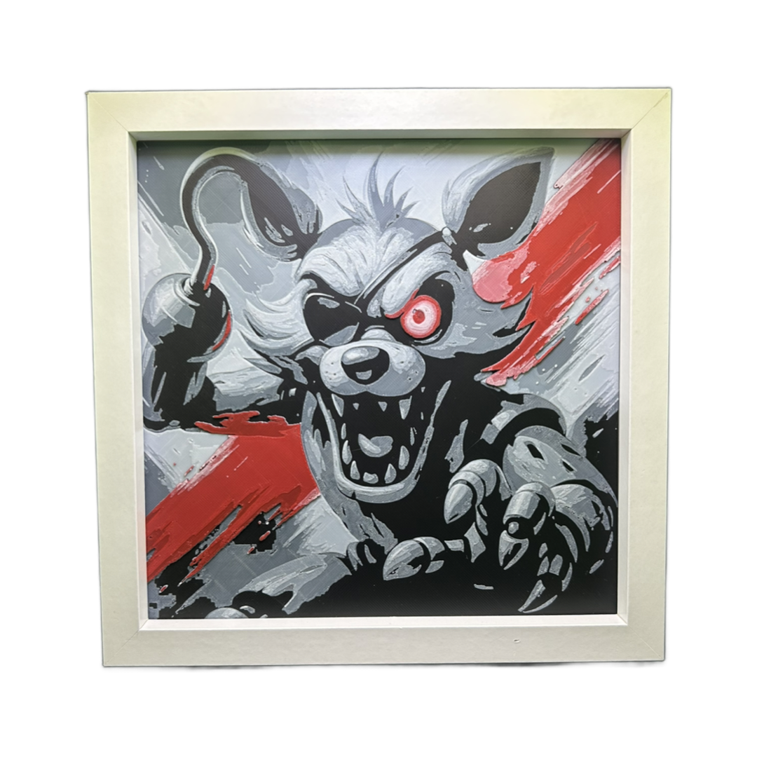 Foxy the Pirate - Five Nights at Freddy’s 3D Printed Fan Art