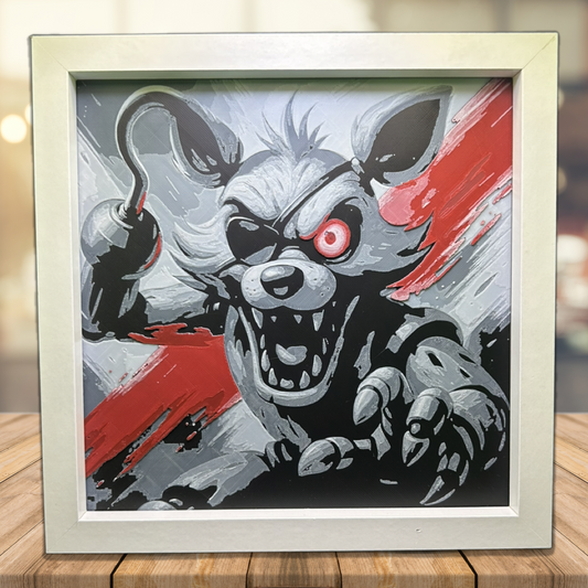 Foxy the Pirate - Five Nights at Freddy’s 3D Printed Fan Art