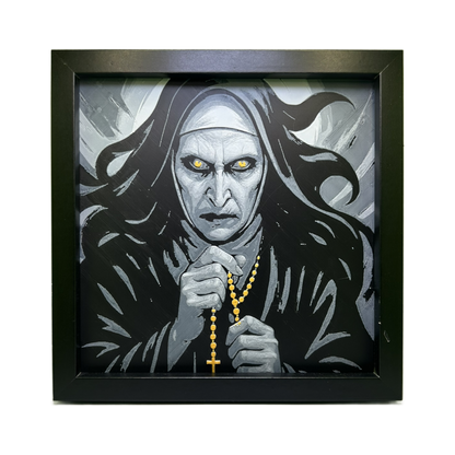 The Nun Valak - The Conjuring 3D Printed Fan Art