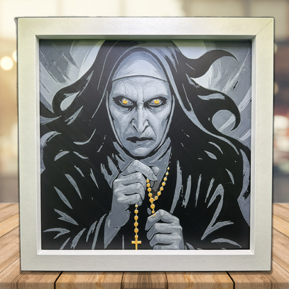 The Nun Valak - The Conjuring 3D Printed Fan Art