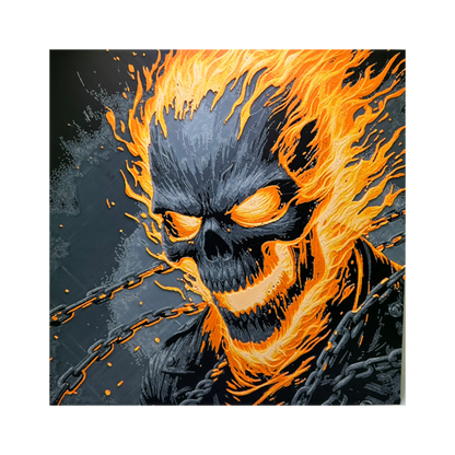 Ghost Rider 3D Printed Fan Art