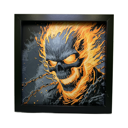 Ghost Rider 3D Printed Fan Art