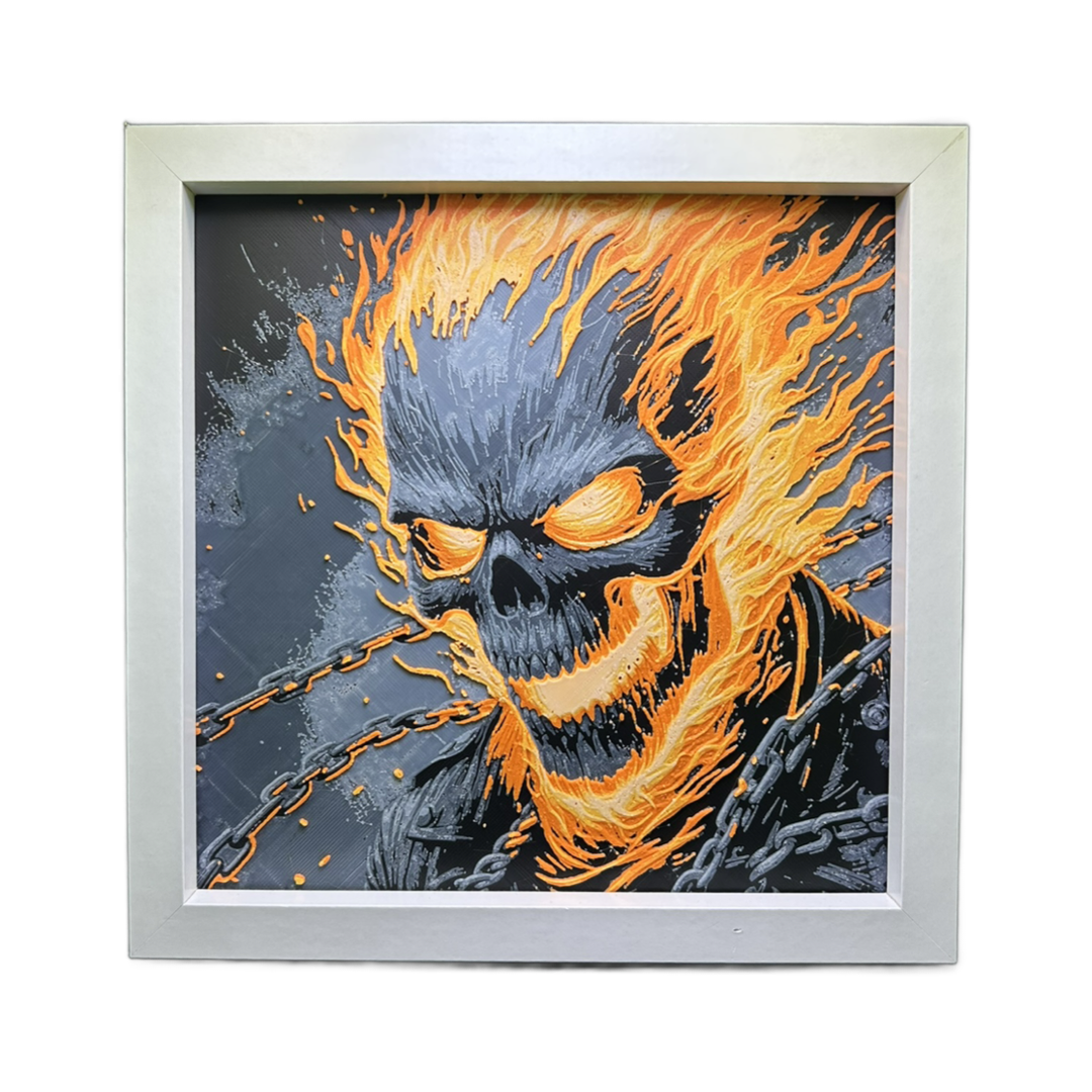 Ghost Rider 3D Printed Fan Art