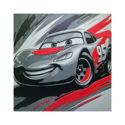 Lightning McQueen 3D Printed Fan Art