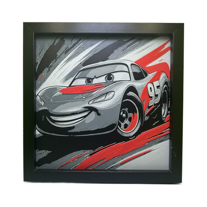Lightning McQueen 3D Printed Fan Art