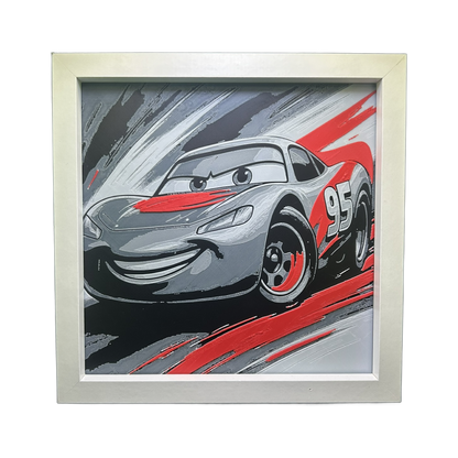 Lightning McQueen 3D Printed Fan Art