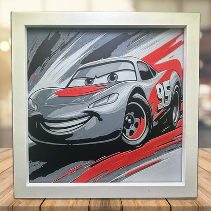 Lightning McQueen 3D Printed Fan Art