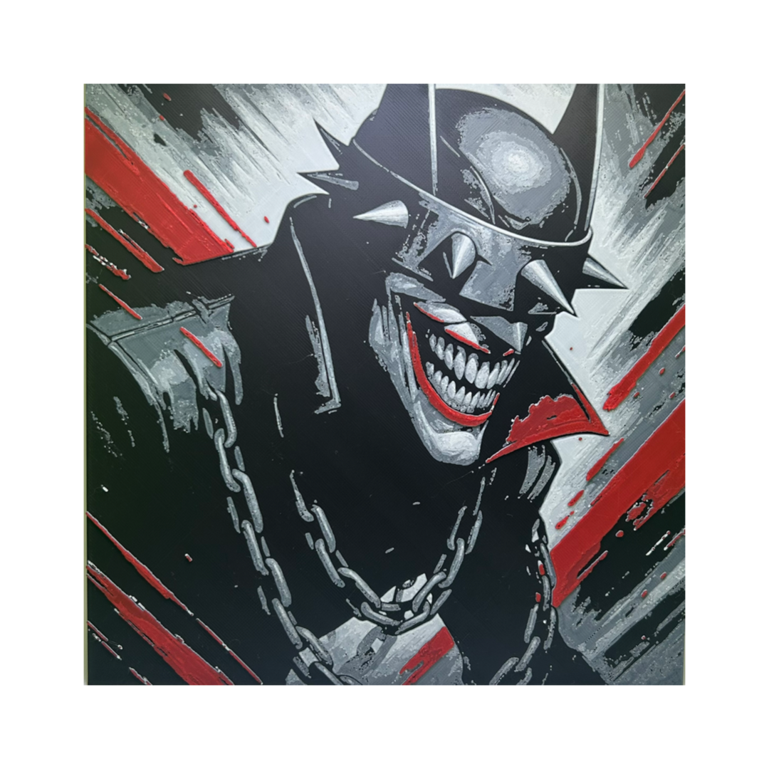 Batman Who Laughs 3D Printed Fan Art