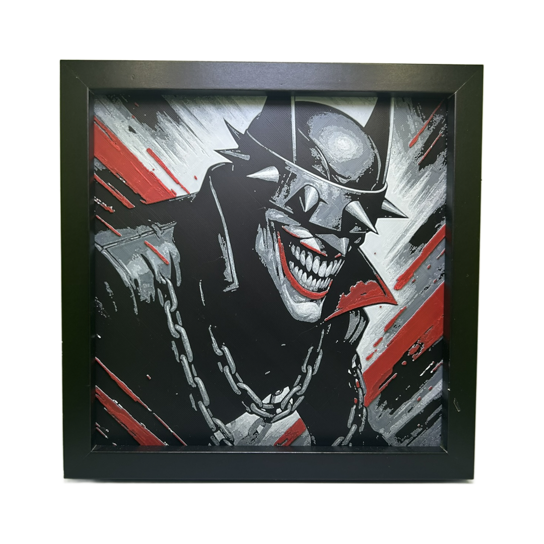 Batman Who Laughs 3D Printed Fan Art