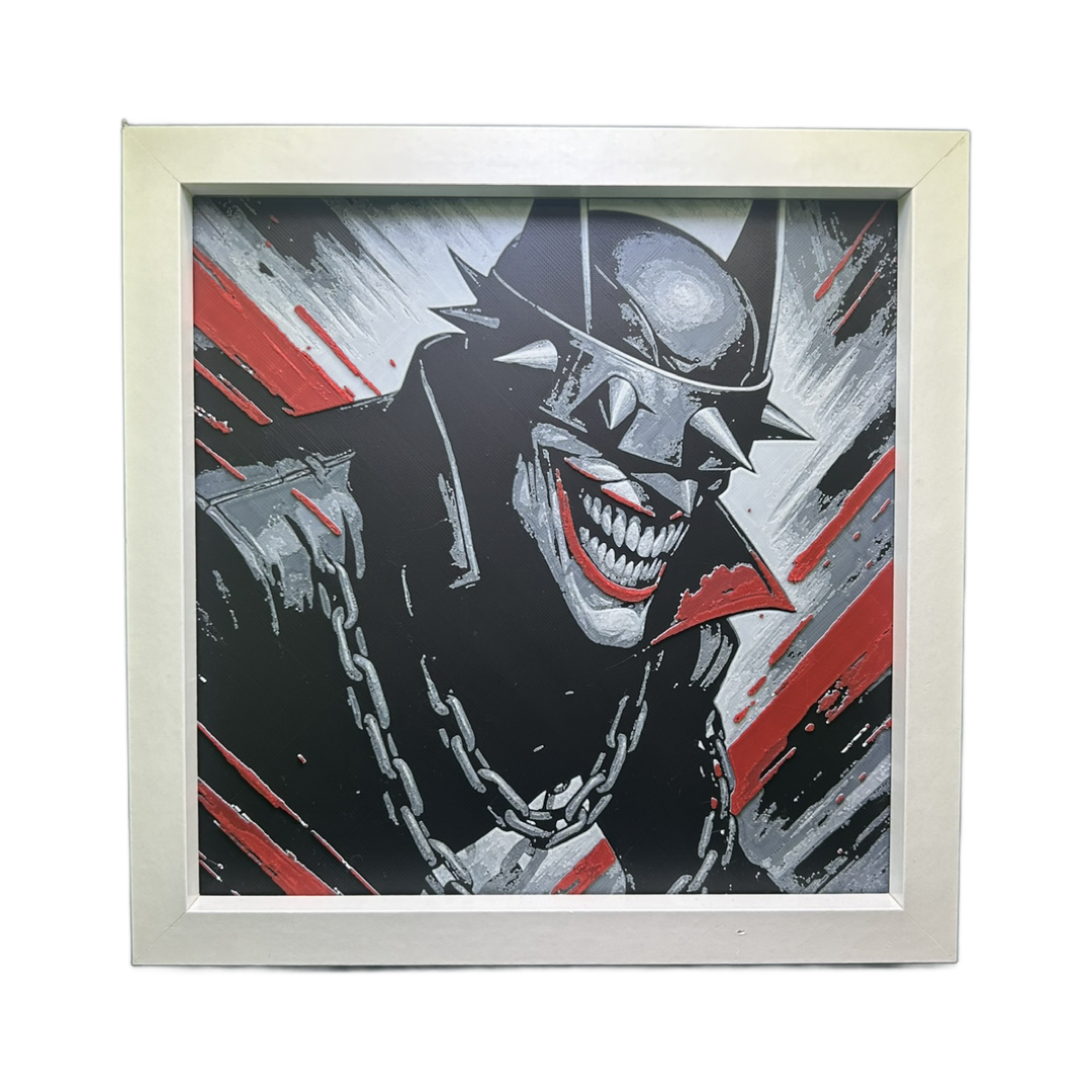 Batman Who Laughs 3D Printed Fan Art
