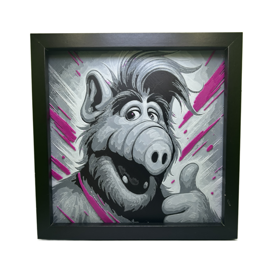Alf - 3D Printed Fan Art