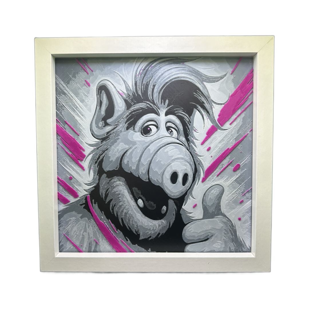 Alf - 3D Printed Fan Art