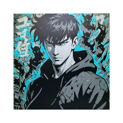 Jin Woo - Solo Leveling 3D Printed Fan Art