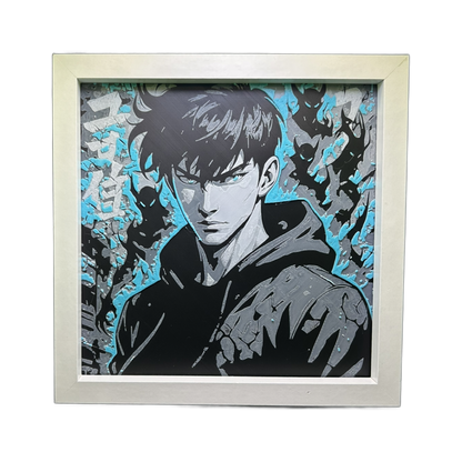 Jin Woo - Solo Leveling 3D Printed Fan Art