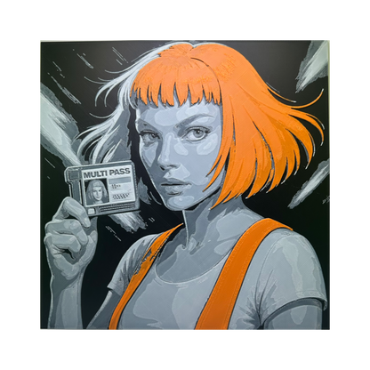 Leeloo Dallas Multi pass - The Fifth Element 3D Printed Fan Art